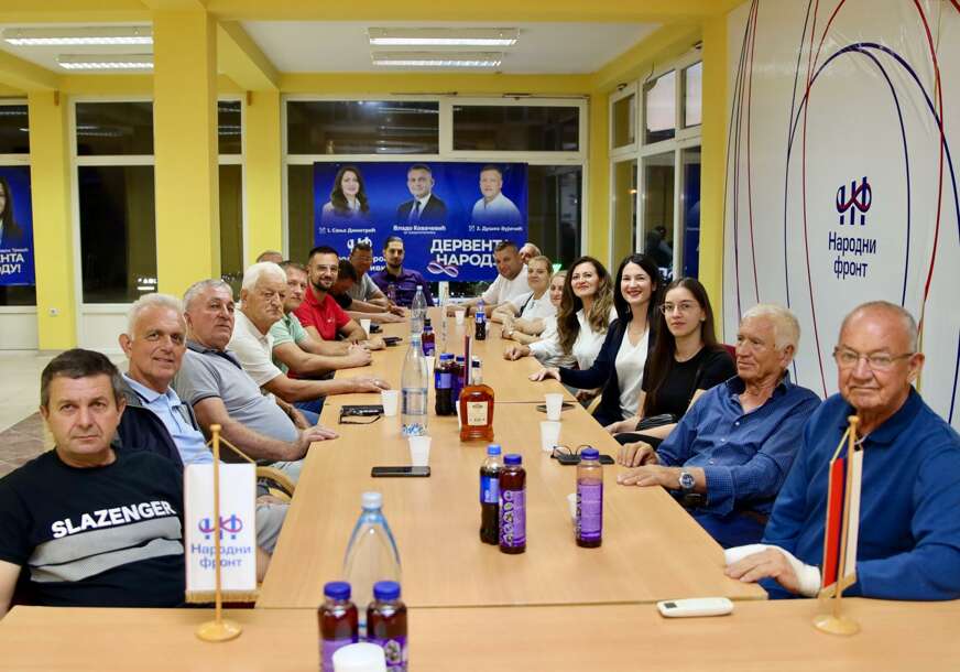 (FOTO) "Republika Srpska zaslužuje BOLJU VLAST" U Narodnom frontu spremni za nove političke utakmice