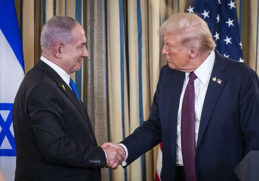 Donald Tramp i Benjamin Netanjahu