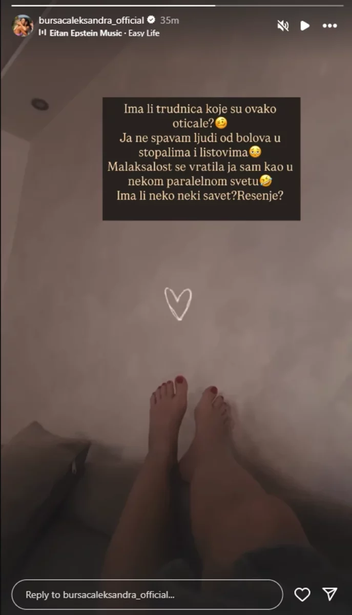 FOTO: BURSACALEKSANDRA_OFFICIAL/INSTAGRAM/SCREENSHOT