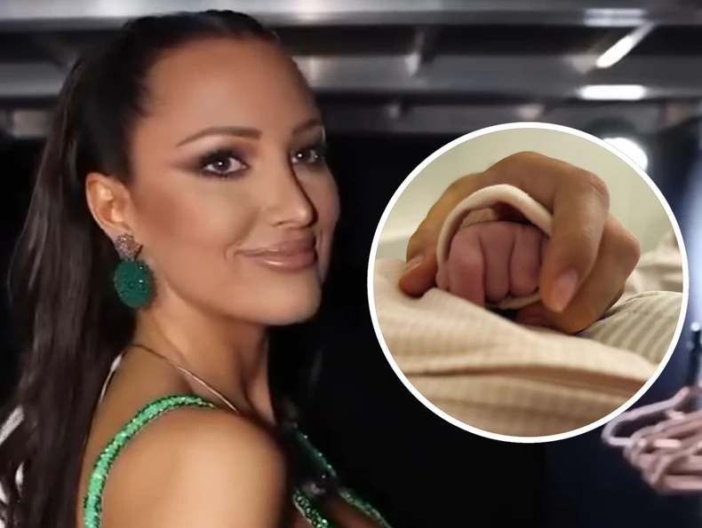 (FOTO) PRVA SLIKA ARIJE Aleksandra Prijović podijelila fotografiju iz porodilišta