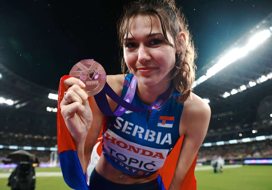 Angelina Topić s bronzanom medaljom na SP u atletici