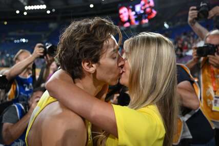 Armand Duplantis i Dezire Inglander