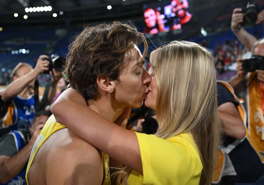 Armand Duplantis i Dezire Inglander