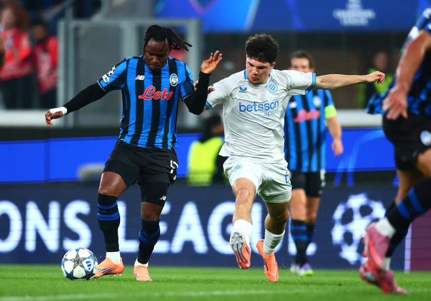 detalj sa utakmice Atalanta - Briž