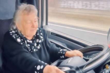 (VIDEO) "Za mene je to odmor" Baka Rosa (76) je najstarija žena koja VOZI KAMION, u penziju ne želi, a ovo su njeni rituali kojih se uvijek drži