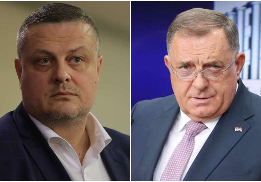 Vojin Mijatović, Milorad Dodik