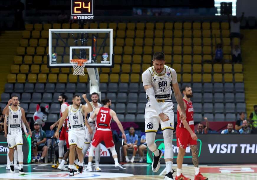 (FOTO, VIDEO) Istorijska pobjeda protiv Gruzije: BiH nakon 32 godine u osmini finala na Eurobasketu