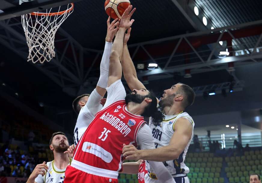 Kenan Kamenjaš u meču sa Gruzijom