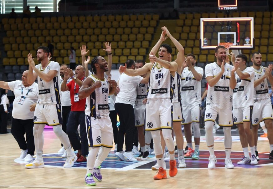 košarkaši BiH slave ulazak u osminu finala Eurobasketa