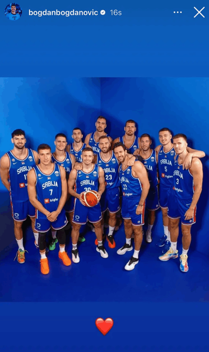 Bogdan Bogdanović poslao poruku saigračima