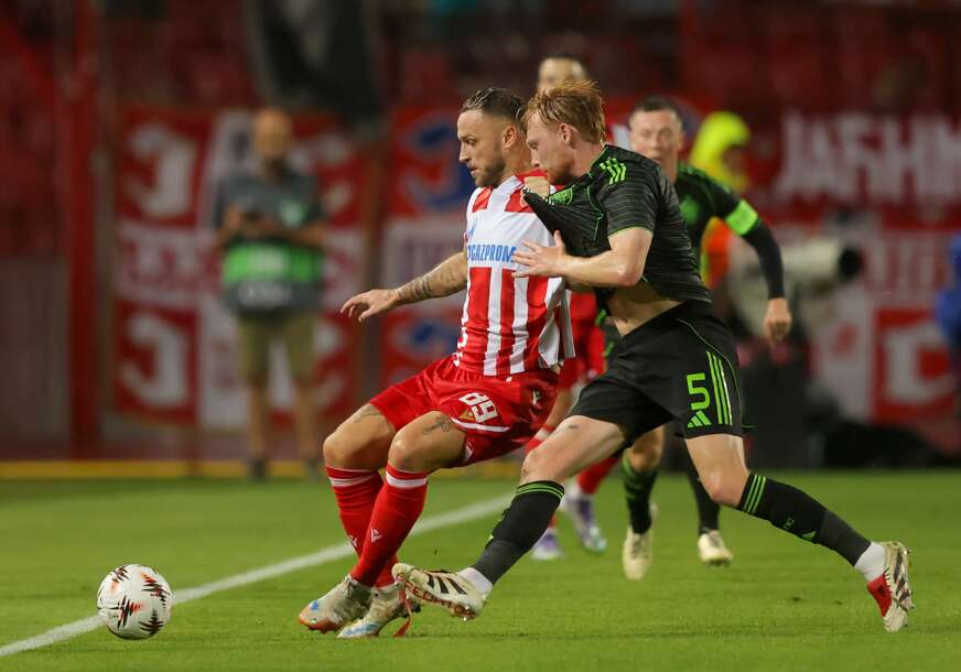 detalj sa meča Crvena zvezda - Seltik