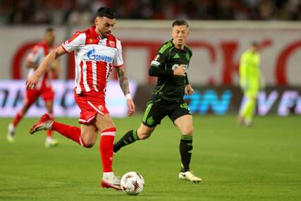 detalj sa meča Crvena zvezda - Seltik