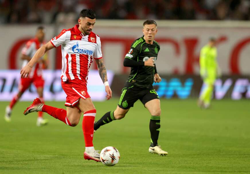 detalj sa meča Crvena zvezda - Seltik