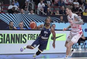Džon Roberson u meču sa Poljskom