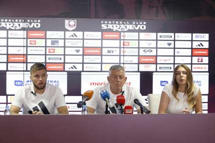 detalj sa konferencije za medije FK Sarajevo