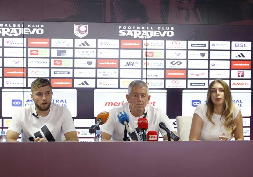 detalj sa konferencije za medije FK Sarajevo