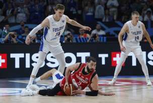 duel iz meča Finska - Gruzija