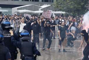 Francuska protest, policija, haos