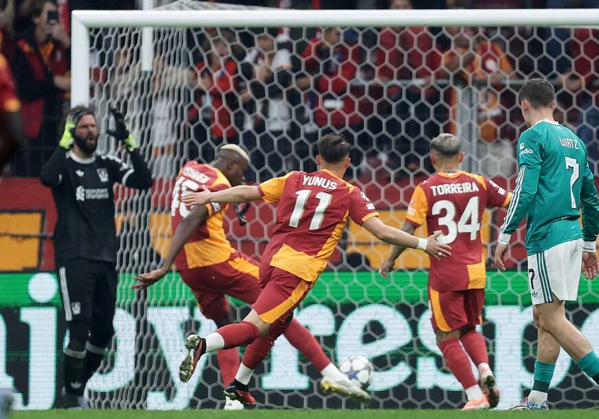 detalj sa meča Galatasaraj - Liverpul