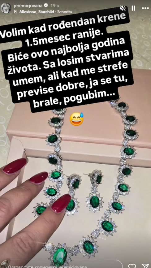 FOTO: FOTO: JEREMICJOVANA / INSTAGRAM