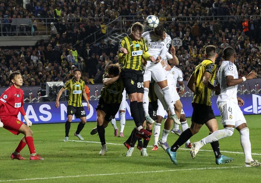 detalj sa utakmice Kairat - Real