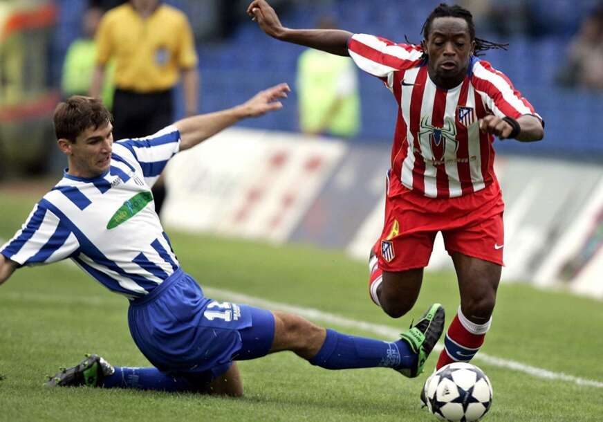 Kiki Musampa u dresu Atletiko Madrida