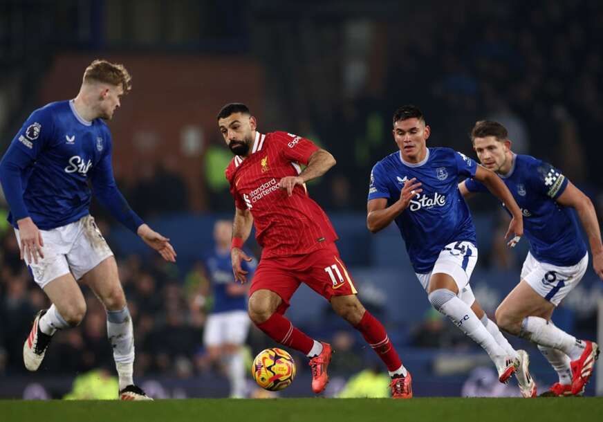 detalj sa utakmice Liverpul - Everton