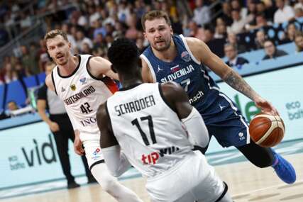 Luka Dončić u akciji protiv Njemačke
