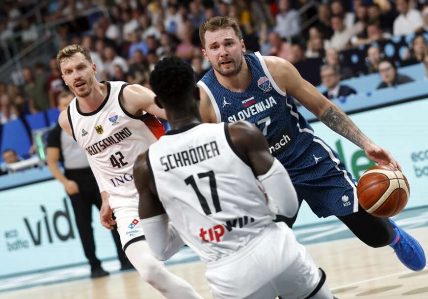 Luka Dončić u akciji protiv Njemačke