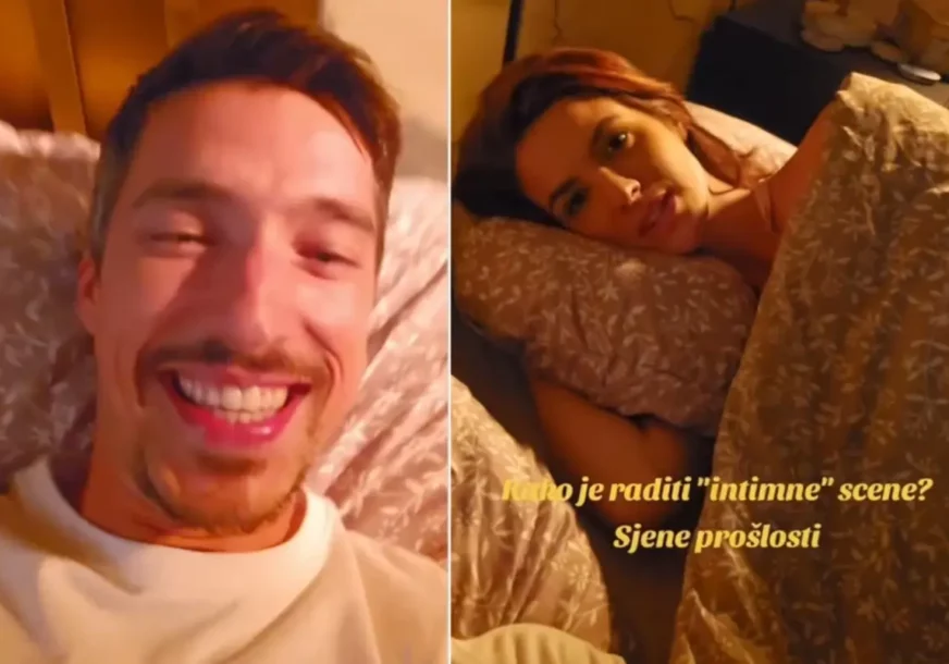 (VIDEO) GLUMAC OBJAVIO KADROVE SA SETA Pokazao kako se snimaju INTIMNE SCENE, oko njega i koleginice puna soba ljudi