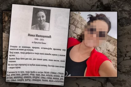 "Otišla si iznenada, prerano" Braća i sestre uputili emotivnu čitulju Mini KOJA SE UTOPILA u Crnoj Gori