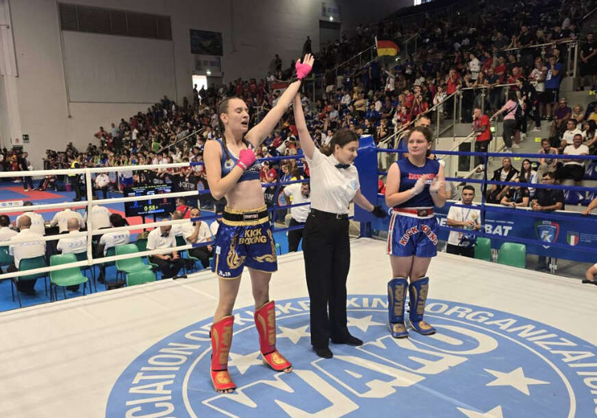 Nikolina Cvijetić evropska prvakinja u kik-boksu