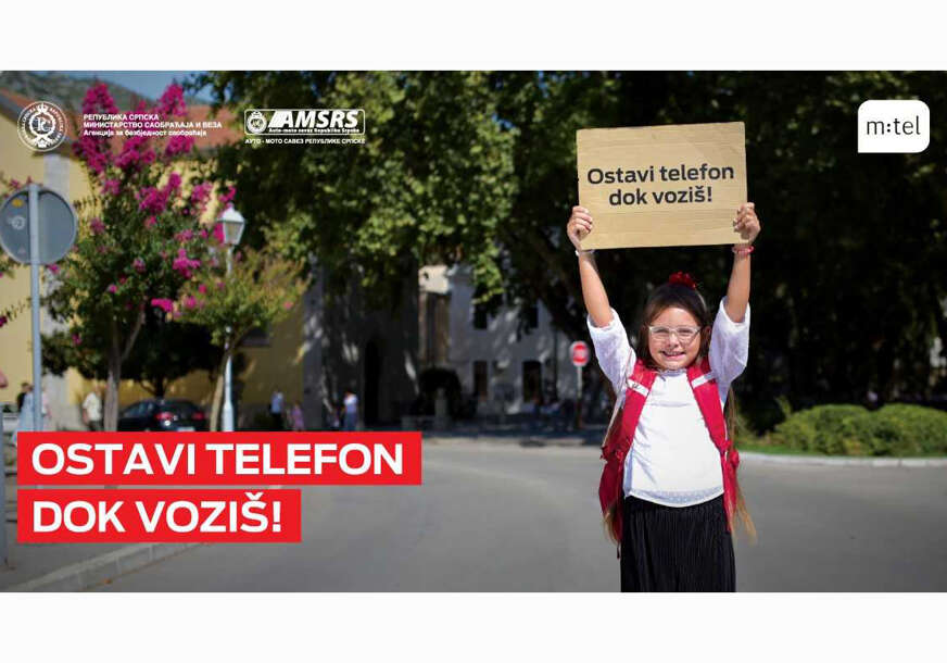 "Ostavi telefon dok voziš!" Bezbjedna vožnja počinje prije nego što upalimo auto
