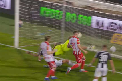 (VIDEO) Elšnik kaznio promašaje Partizana: Crvena zvezda otišla na odmor sa golom prednosti