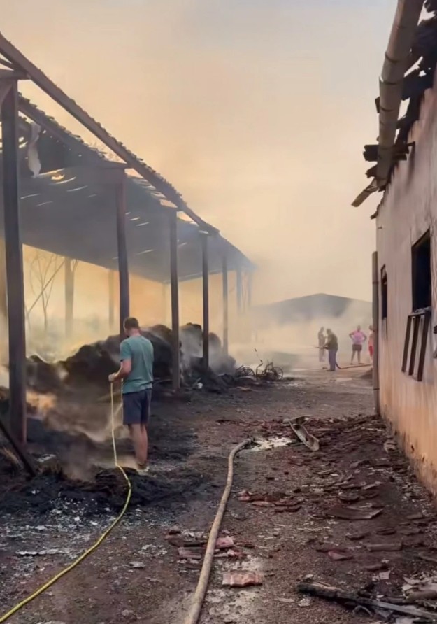 Požar na salašu kod Vršca