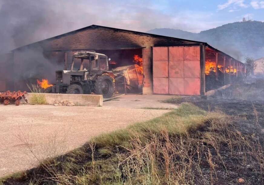 Požar na salašu kod Vršca