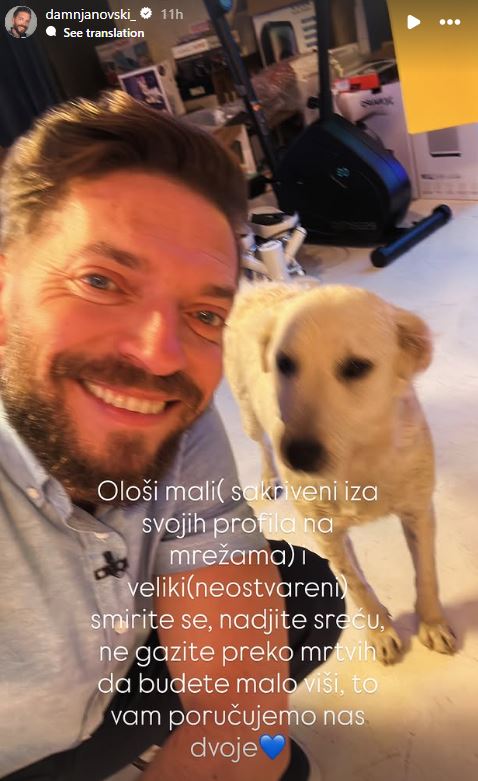 FOTO: DAMNJANOVSKI_/INSTAGRAM/SCREENSHOT