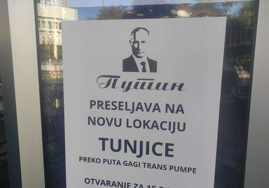 (FOTO) Ode Putin na Tunjice: Banjalučani u šoku, ne mogu vjerovati svojim očima kad pročitaju objavu u centru grada