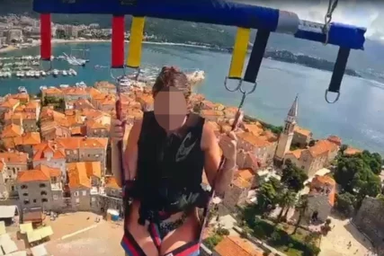 Tijana R.  stradala na parasejlingu 