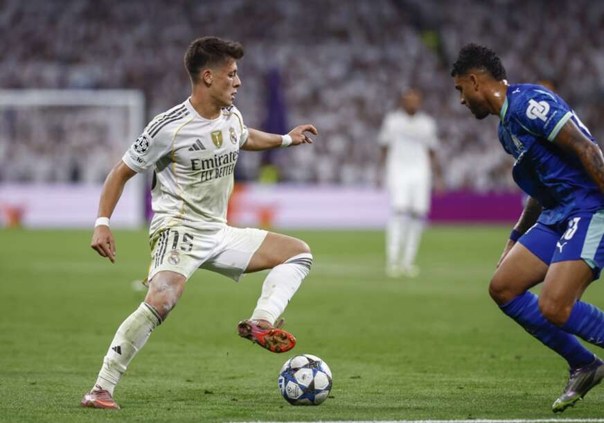 detalj sa meča Real - Olimpik Marsej