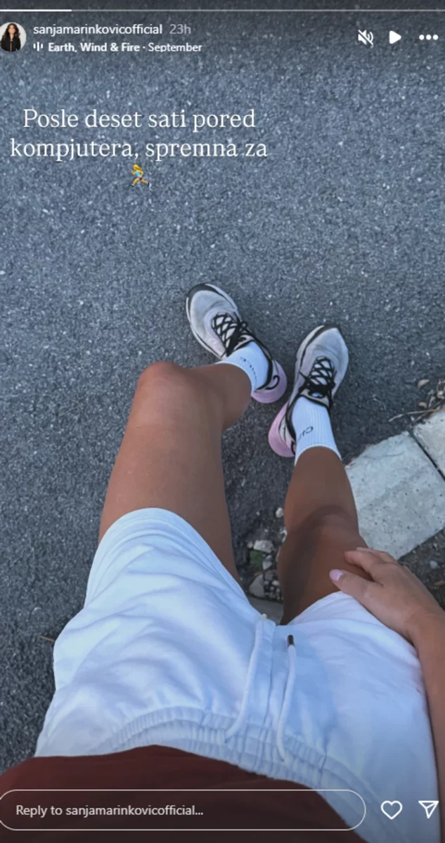 FOTO: SANJAMARINKOVICOFFICIAL/INSTAGRAM/SCREENSHOT