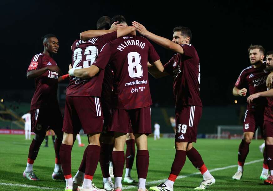radost fudbalera Sarajeva