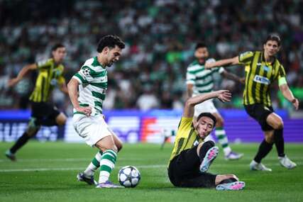 detalj sa utakmice Sporting - Kairat