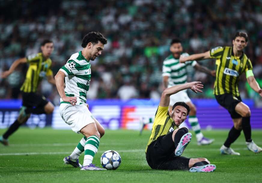 detalj sa utakmice Sporting - Kairat