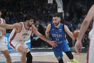 Tristan Vukčević u meču sa Estonijom