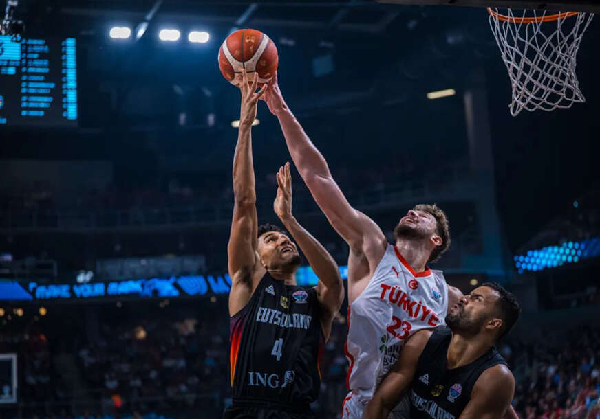 detalj sa finala Eurobasketa, utakmica Turska - Njemačka