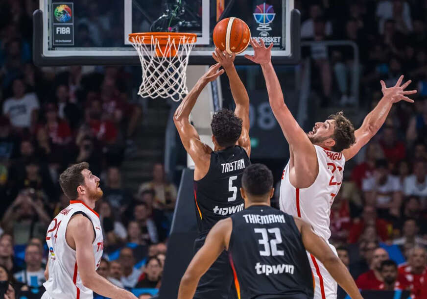 detalj sa finala Eurobasketa, utakmica Turska - Njemačka