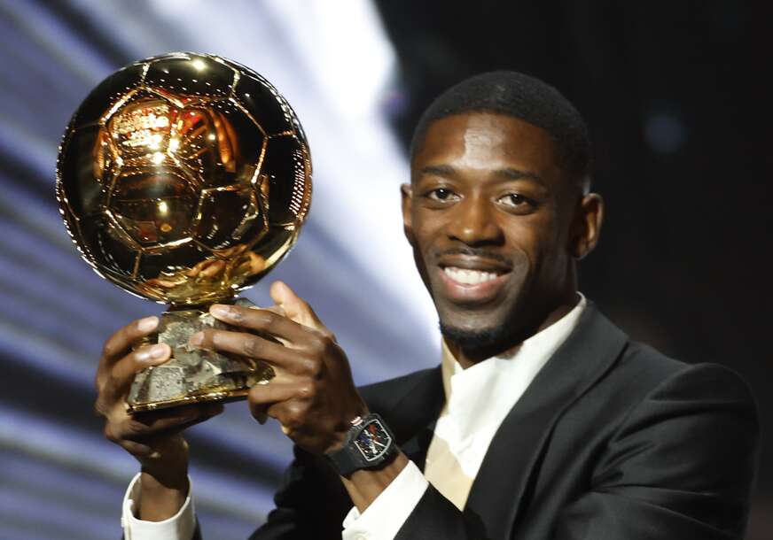 Usman Dembele sa Zlatnom loptom
