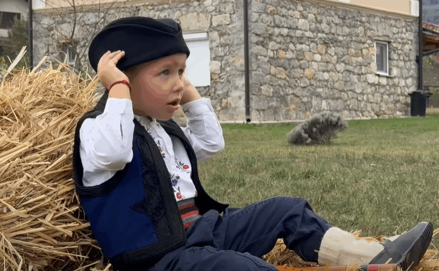  (VIDEO) Umjesto igračaka bira frulu i nošnju: Mali Vule (3) oduševio sve, obožava folklor i poznaje svaki korak