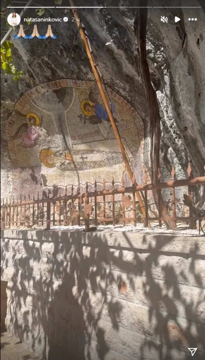 Fotografija iz manastira Ostrog